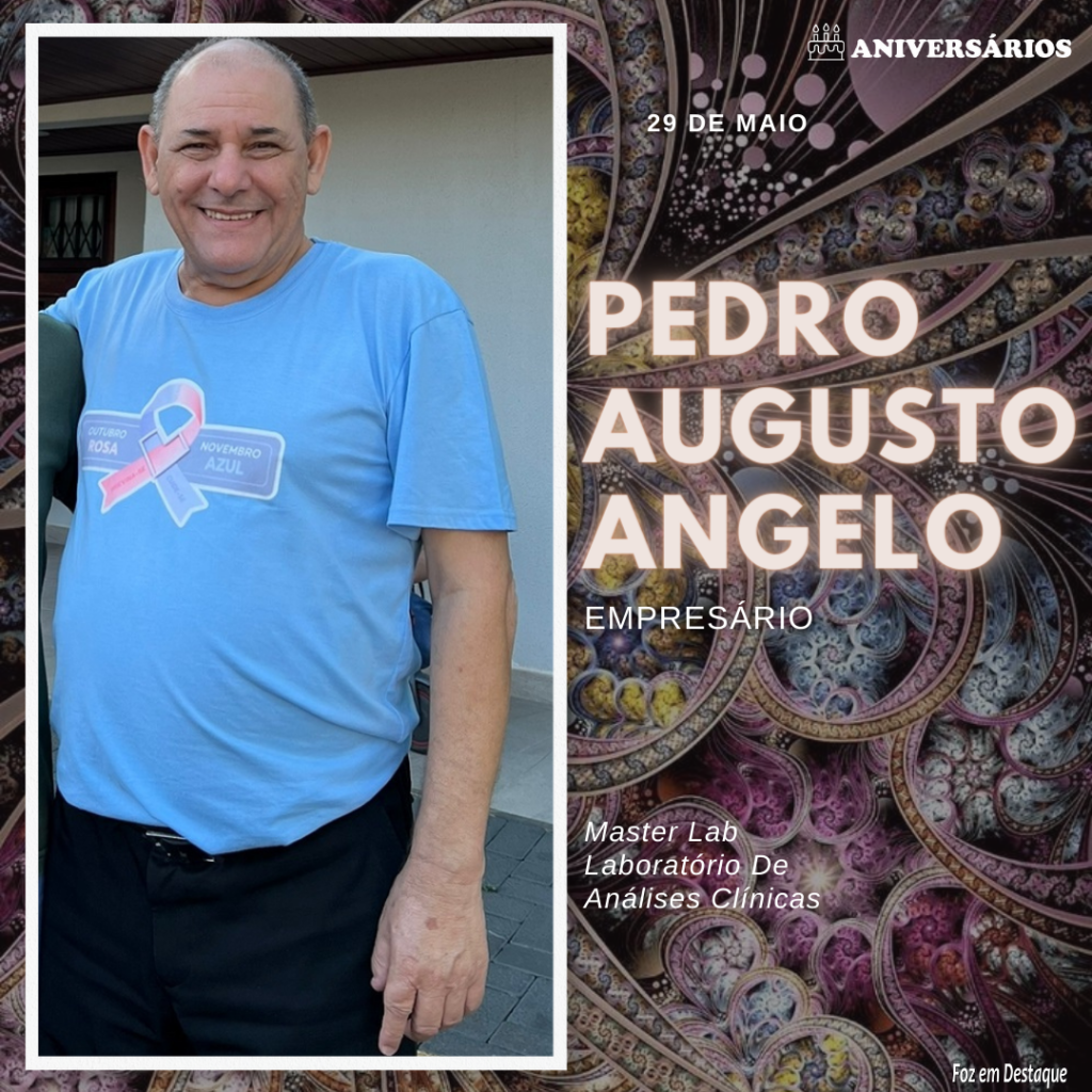 Pedro Augusto Angelo 29 de maio