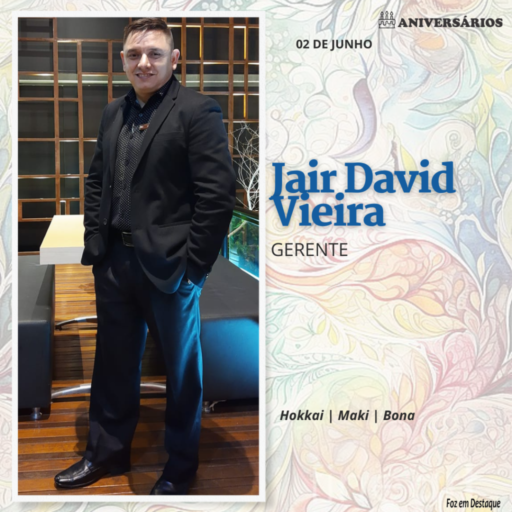 Jair David Vieira 02 de Junho