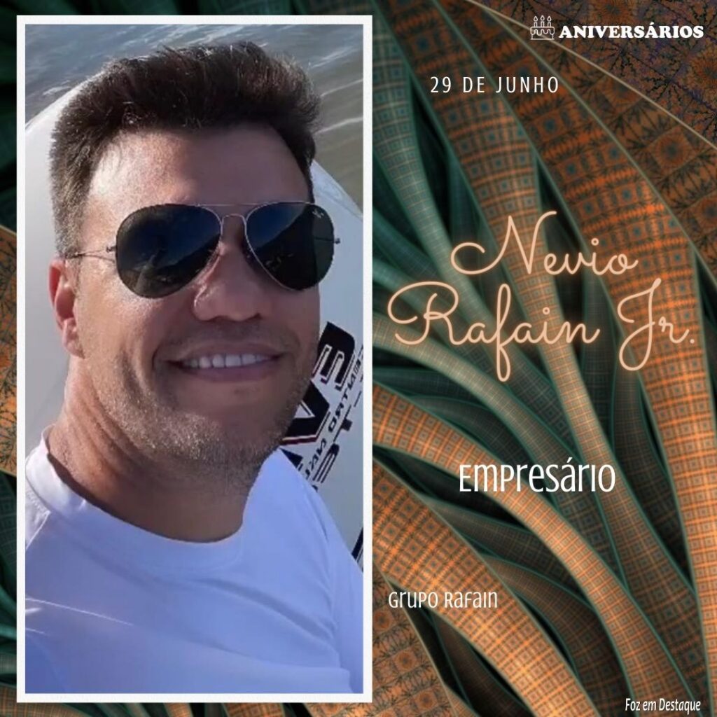 Nevio Rafain Jr. 29 de Junho