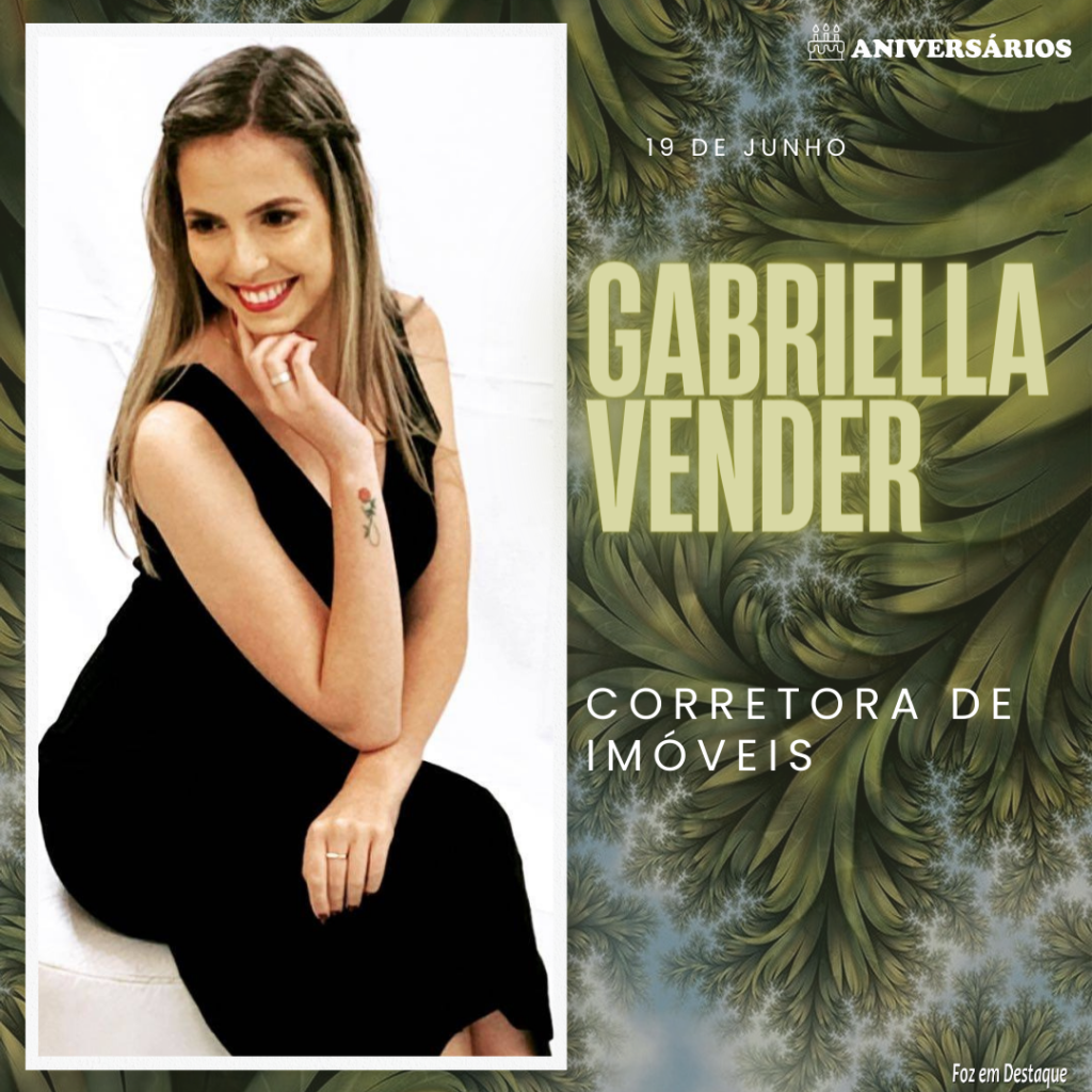Gabriella Luisa Vendler 19 de Junho