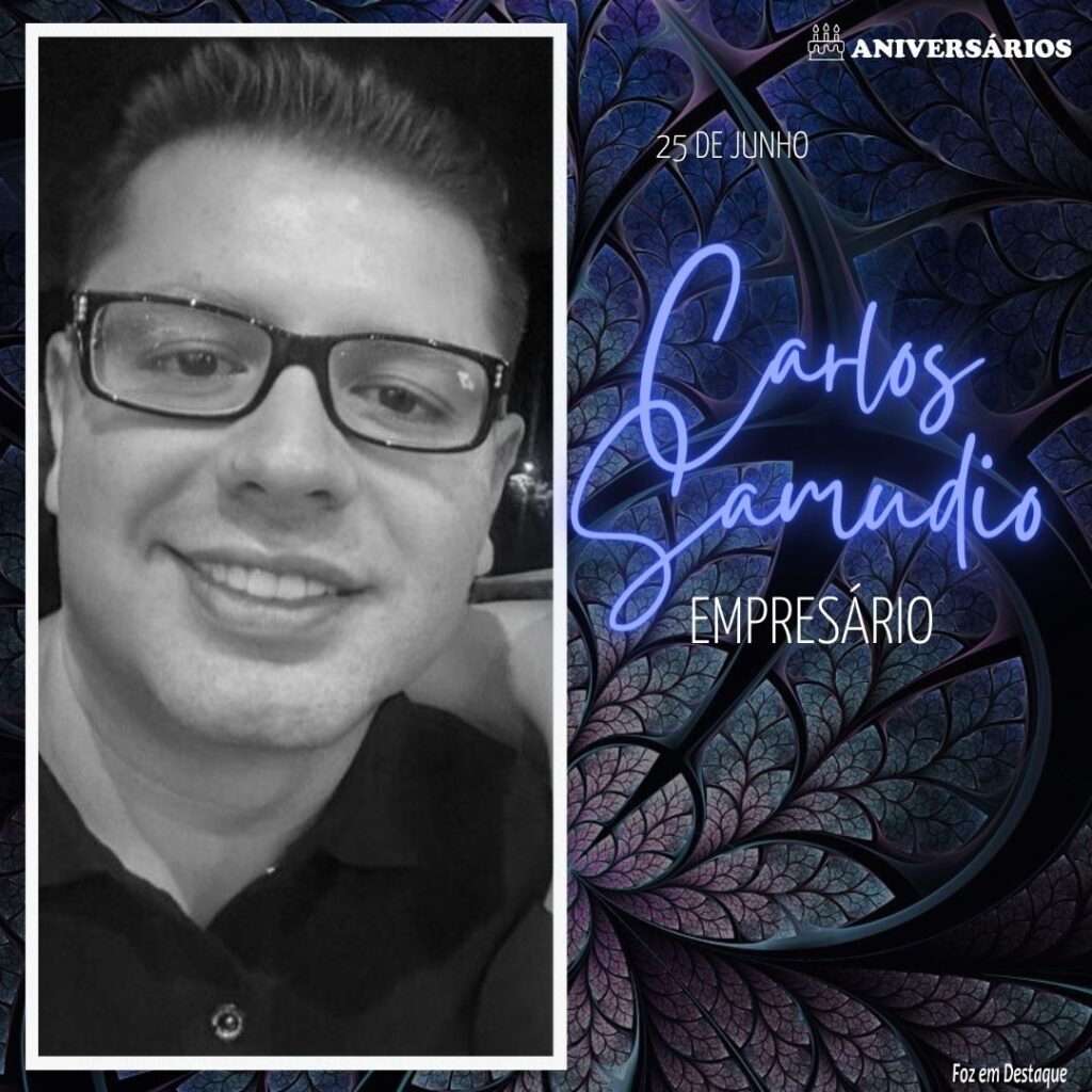 Carlos Samudio Aniversários 25 de Junho