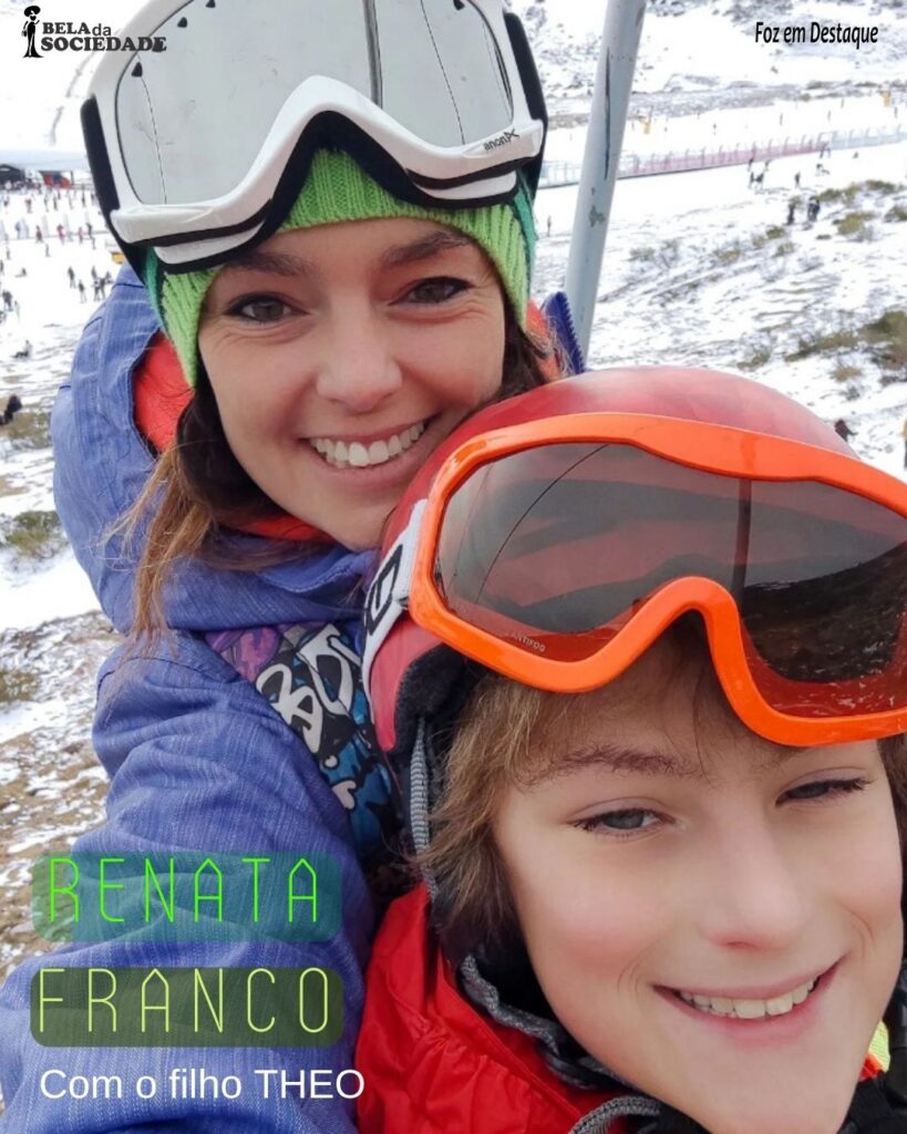 RENATA FRANCO COM THEO