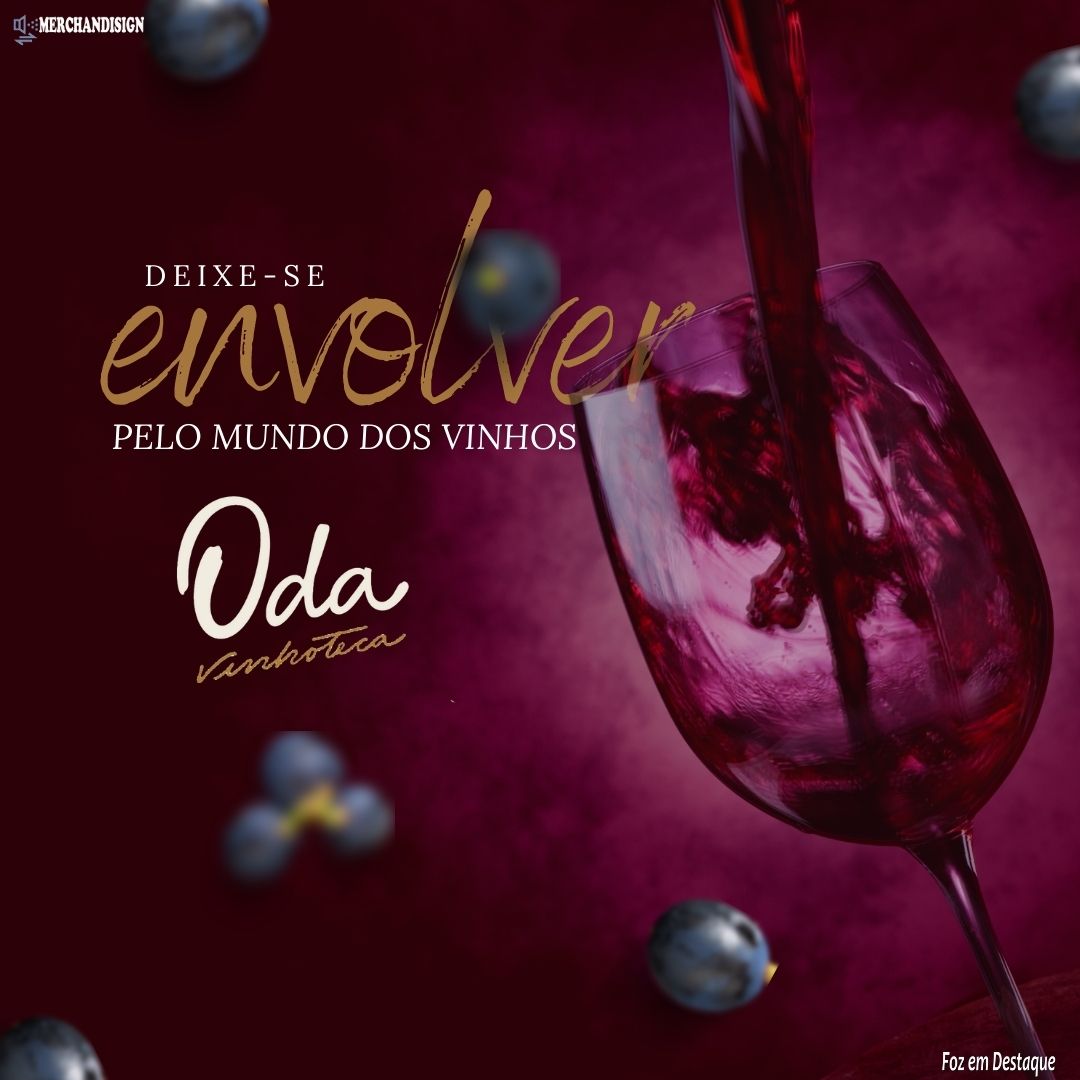 Deixe-se envolver pelo mundo dos vinhos merchan-oda
