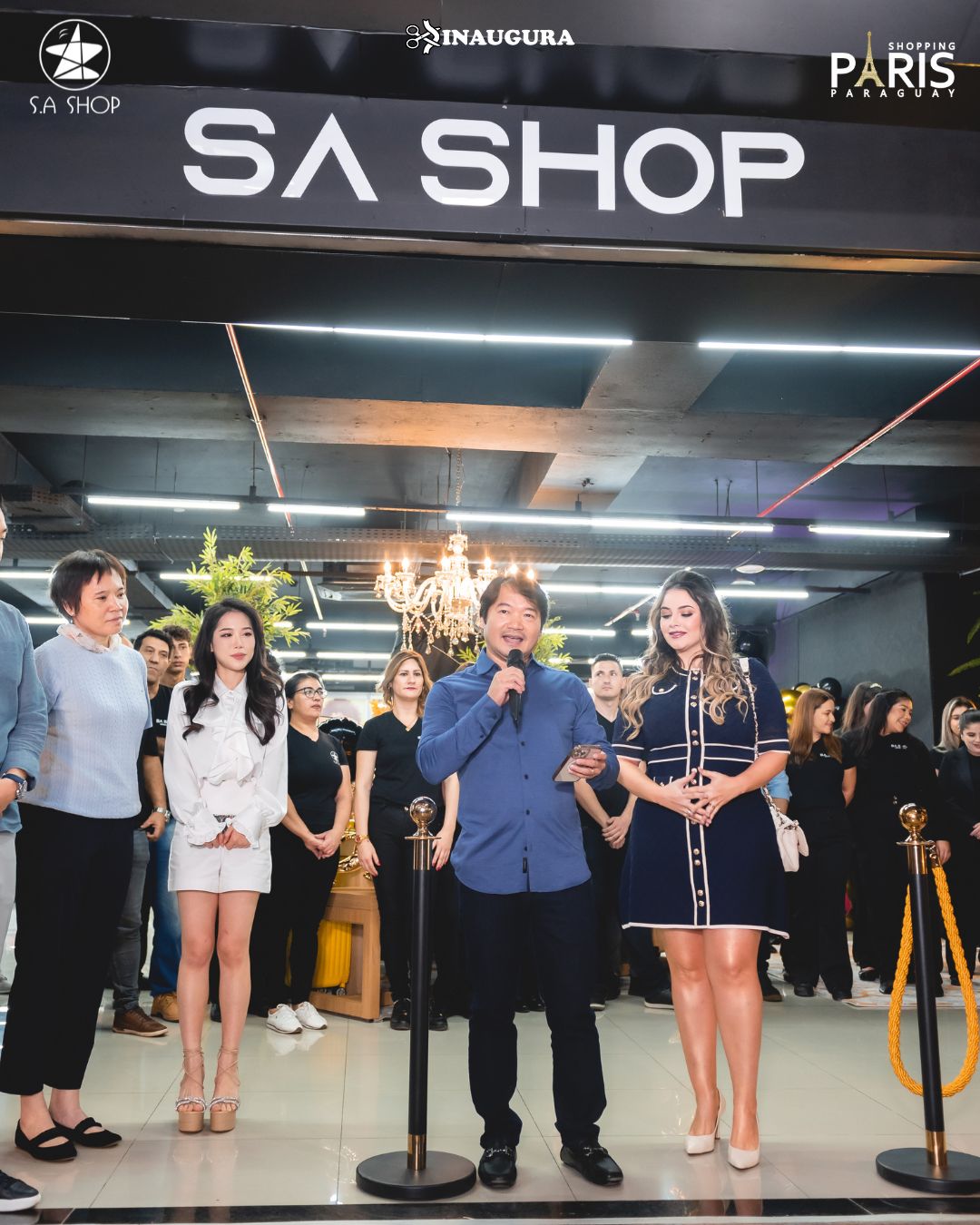 S.A. SHOP INAUGURA LOJA NO SHOPPING PARIS 1-21