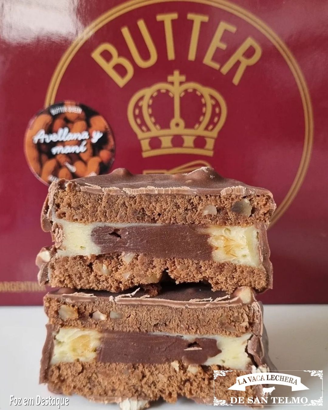 LA VACA LECHERA DE SAN TELMO - BUTTER QUEEN ALFAJOR DE PISTACHE