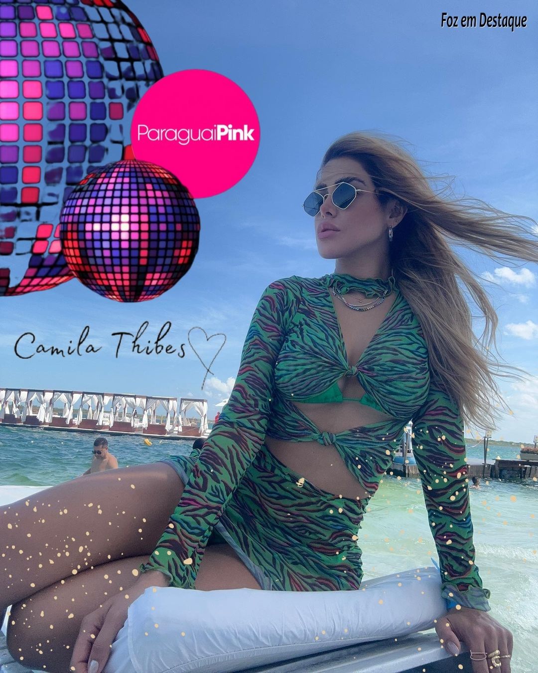 CAMILA THIBES COMEMORA ANIVERSÁRIO E LANÇA O SEU PORTAL PARAGUAI PINK CAMILA THIBES - PARAGUAI PINK