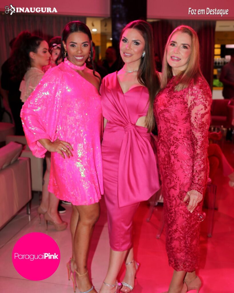 PARAGUAI PINK CAMILA THIBES - LU CANABRAVA - STEFANY MOTTA