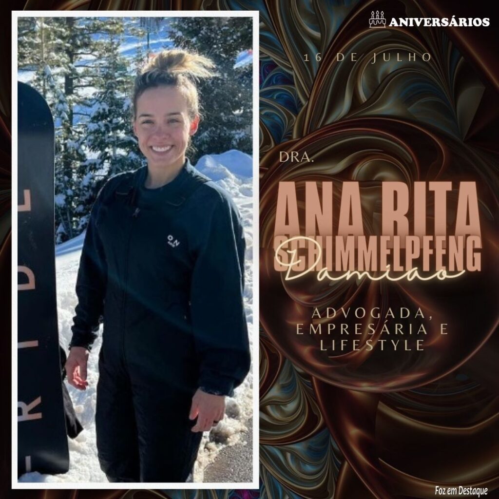 Ana Rita Schimmelpfeng Damião 
 Aniversários 16 de Julho