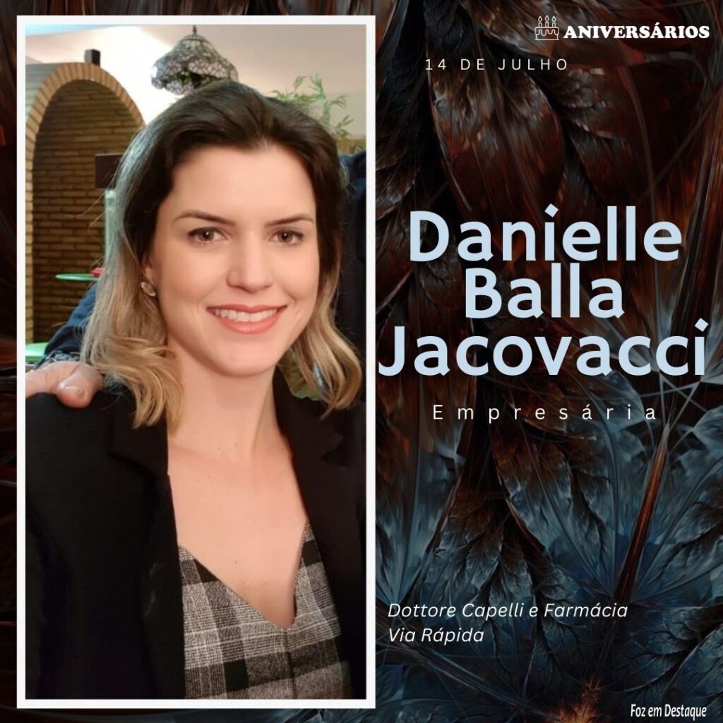 Danielle Balla Jacovacci 14 de Julho