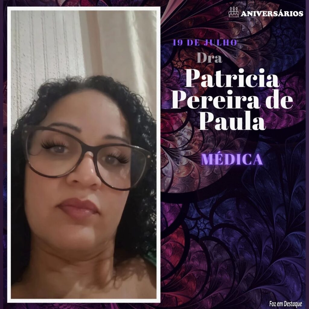 Patricia Pereira de Paula 19 de Julho
