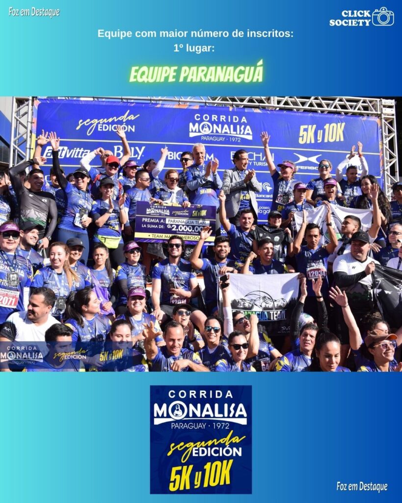 2ª CORRIDA DA MONALISA 2023 - EQUIPE PARANAGUA