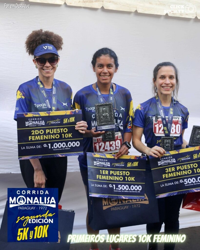 2ª CORRIDA DA MONALISA 2023 VENCEDORAS 10K