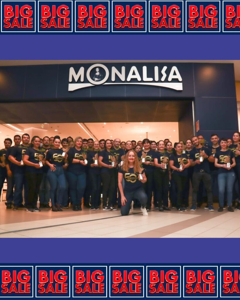 BIG SALE MONALISA PARAGUAI 2023 equipe