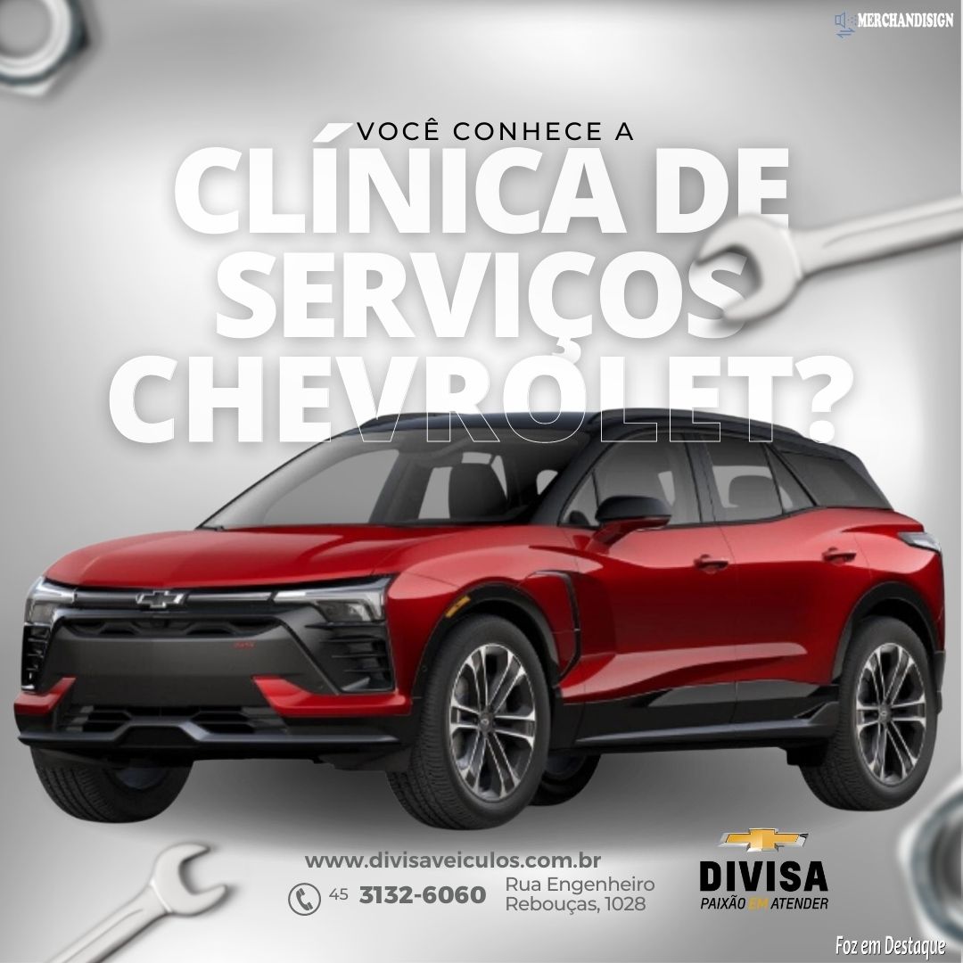 Clínica de Serviços Chevrolet merchan - divisa 1