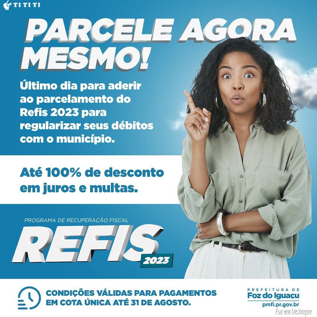 REFIS 2023: Programa de Recuperação Fiscal tititi-prefeitura