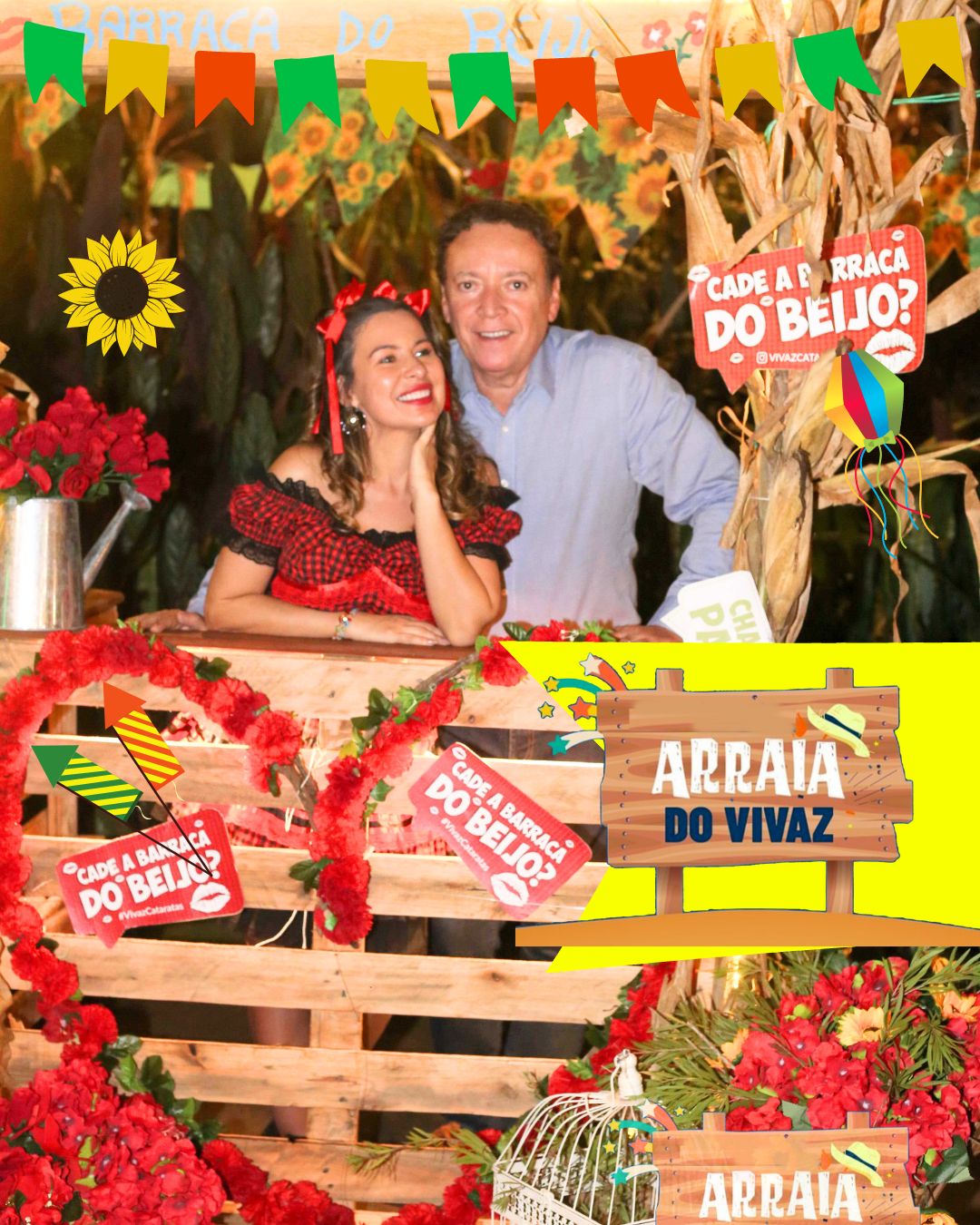 "ARRAIÁ" DO VIVAZ 2023 ARRAIA DO VIVAZ HOTEL 2023 - LUIZA E EDILSON ANDRADE