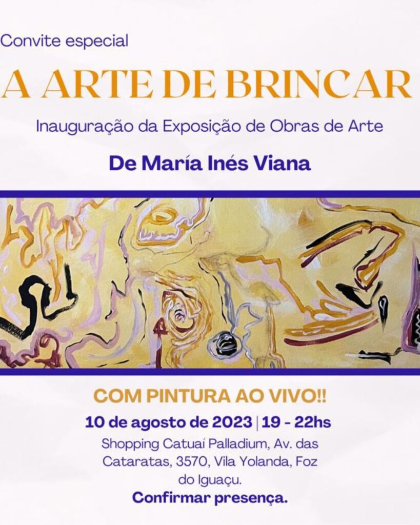 ARTE BRINCAR MARIA INES no SHOPPING CATUAI PALLADIUM