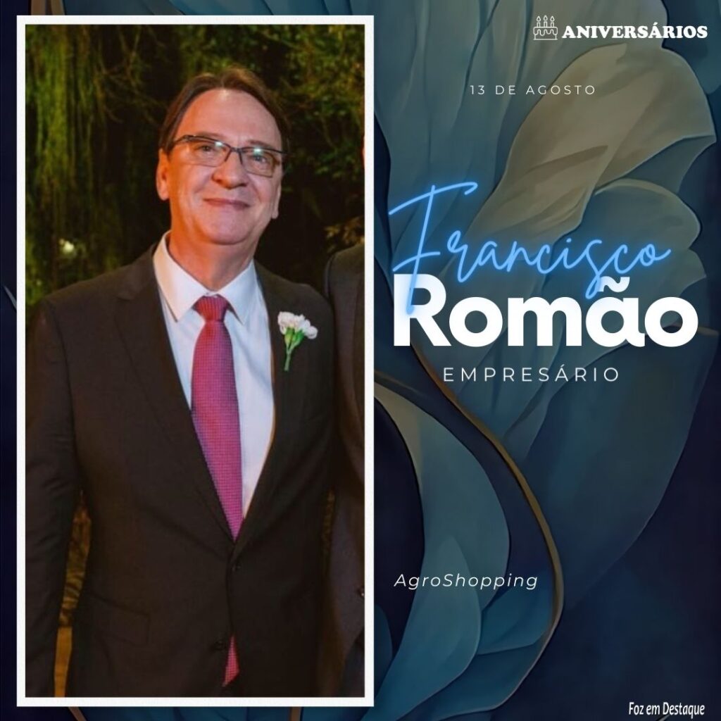 Francisco Romão Aniversários 13 de Agosto