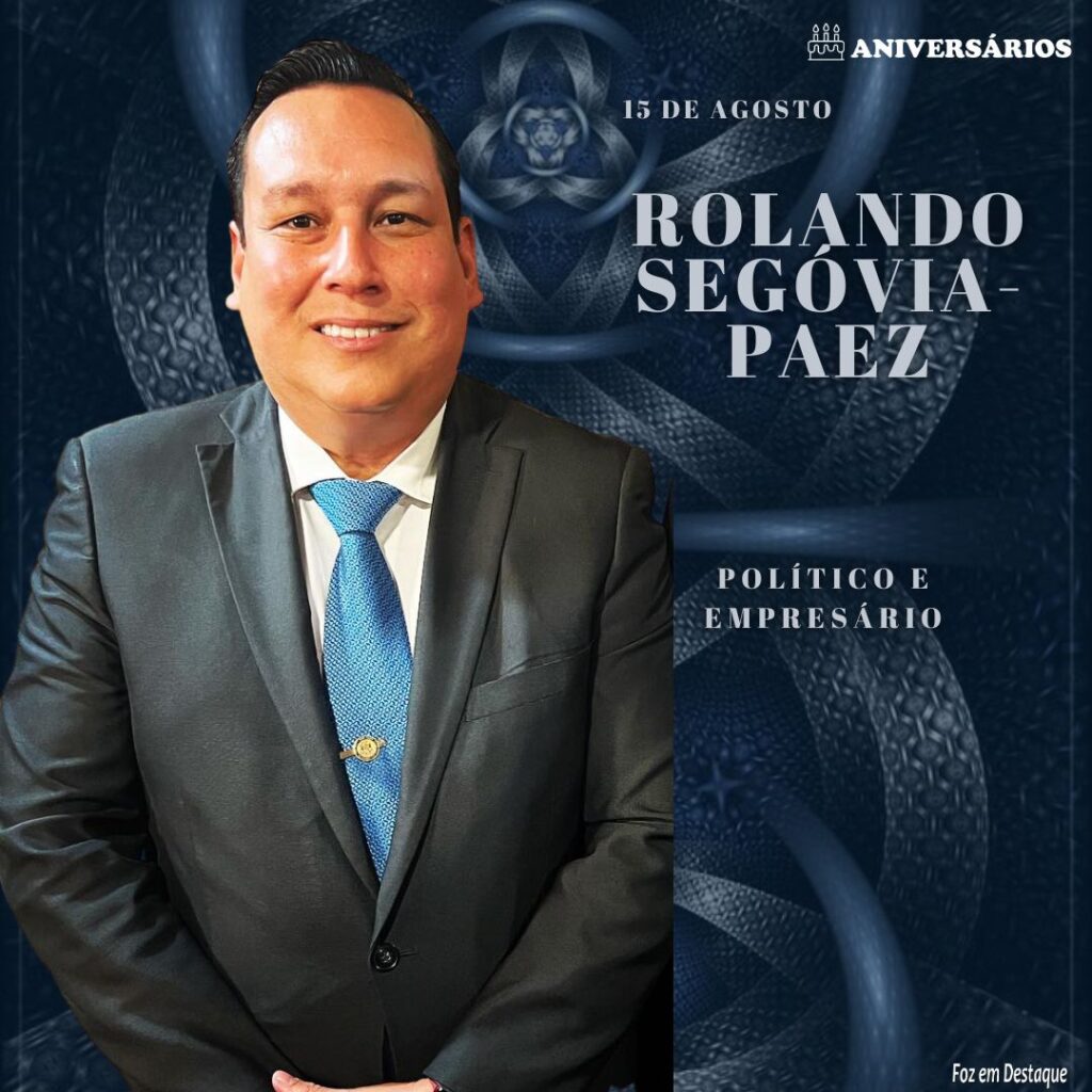aniversário ROLANDO SEGÓVIA PAEZ