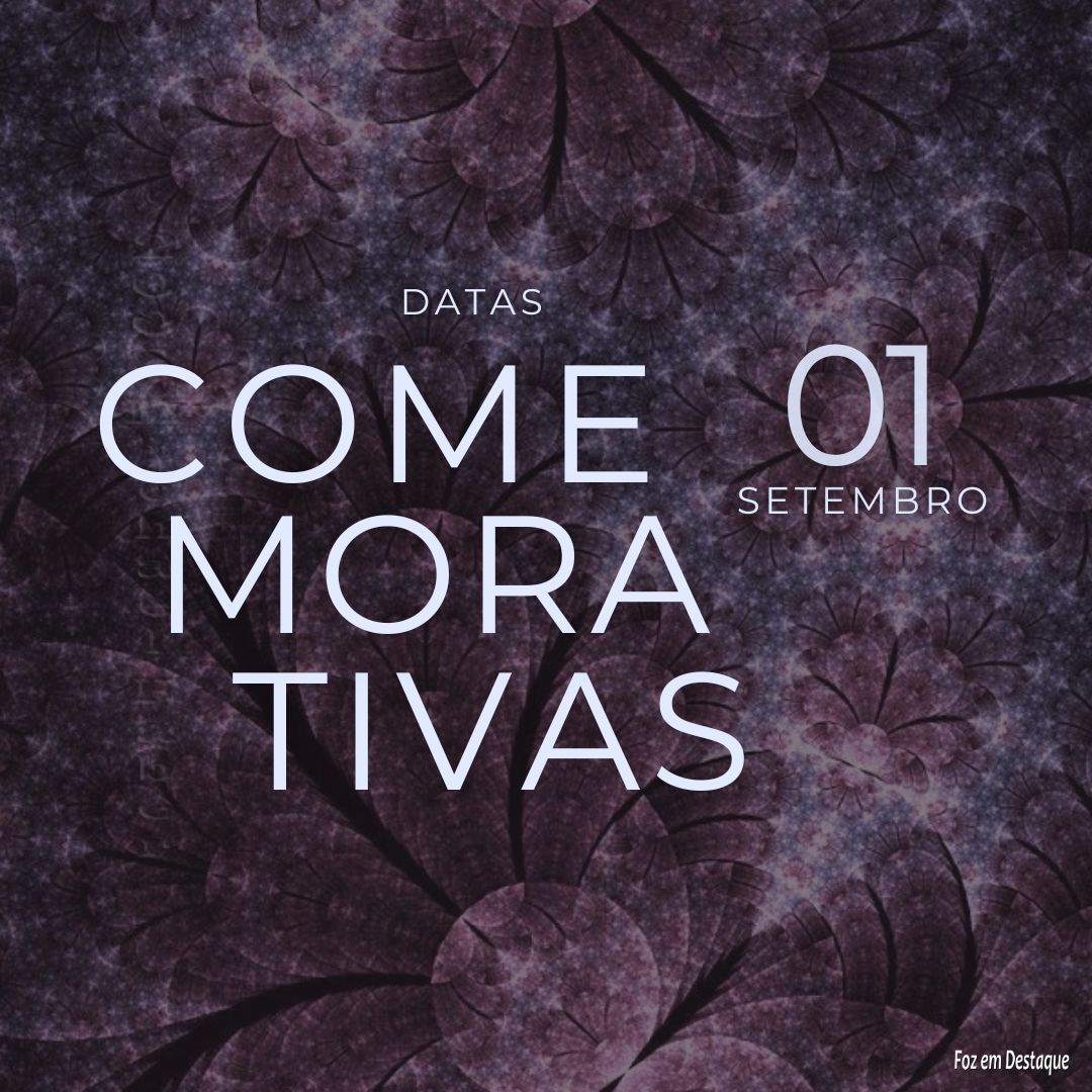 Datas Comemorativas: 01 de Setembro 14
