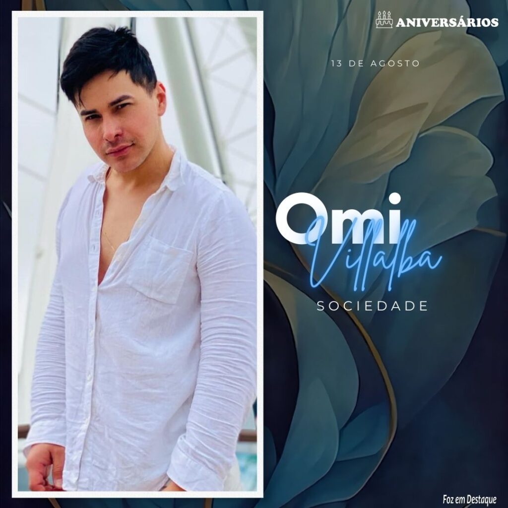 Omi Villalba Aniversários 13 de Agosto