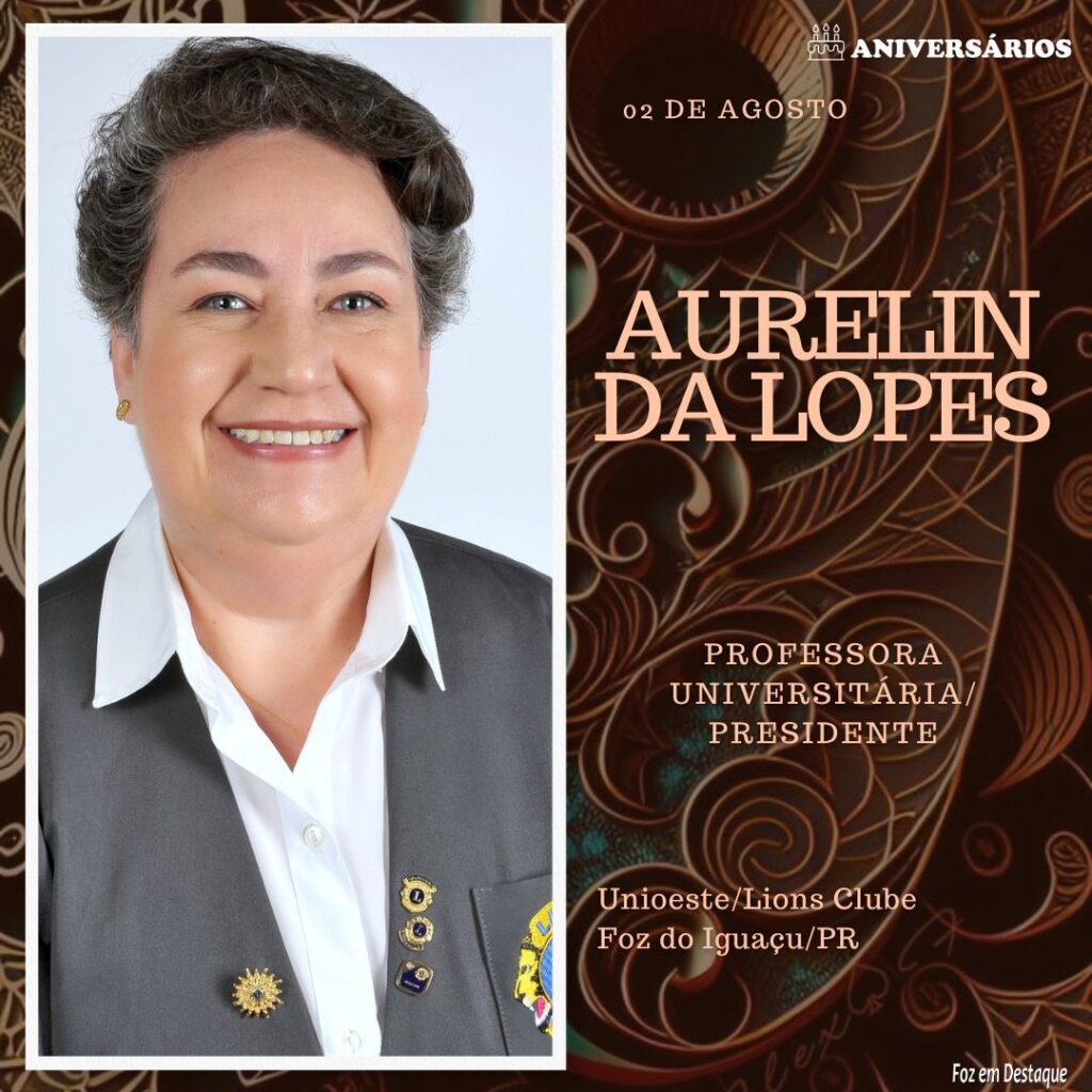 Aurelinda Lopes 02 de Agosto