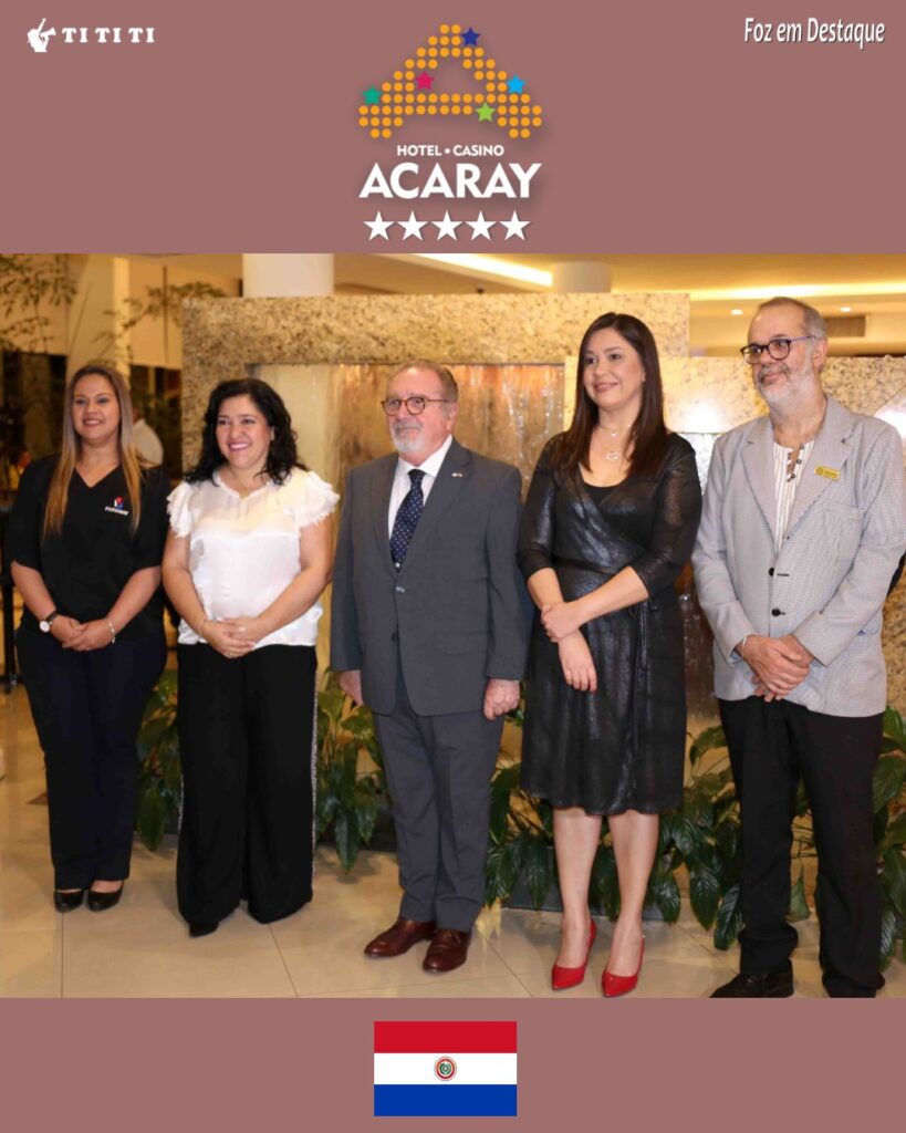 HOTEL CASSINO ACARAY 5ESTRELAS - SOFIA AFARA - CESAR PARDO - JUAN NORBERTO RUBIO
