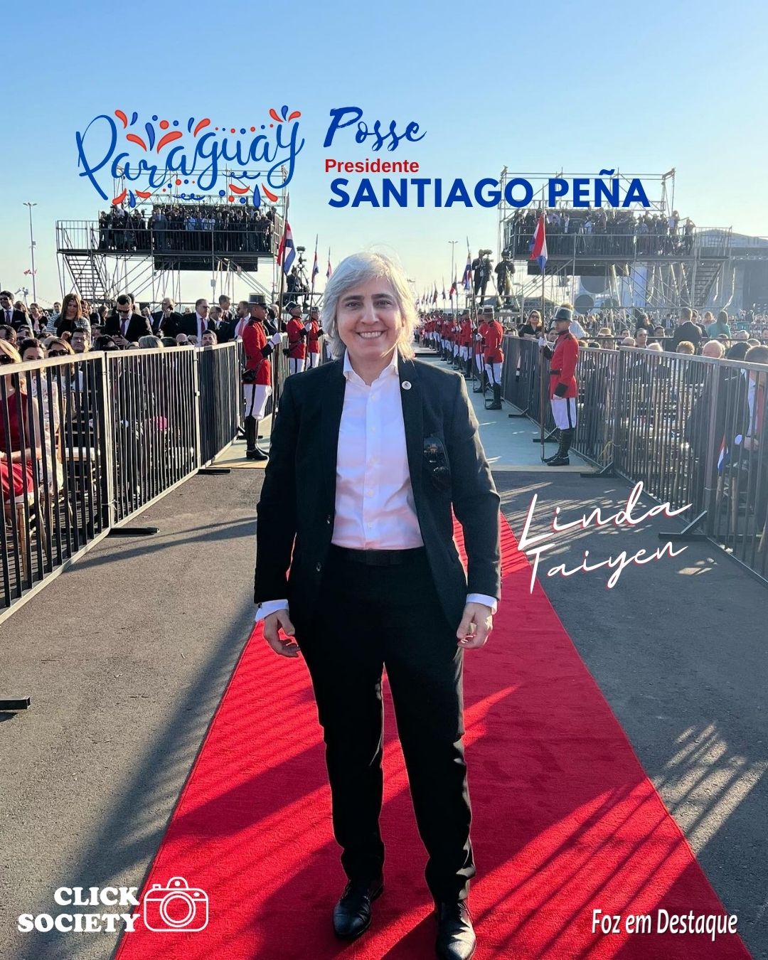 Dra. LINDA TAIYEN “LULO” NA POSSE DO PRESIDENTE SANTIAGO PEÑA lindsa TAIYEN LULO NA POSSE DE SANTIAGO PENA