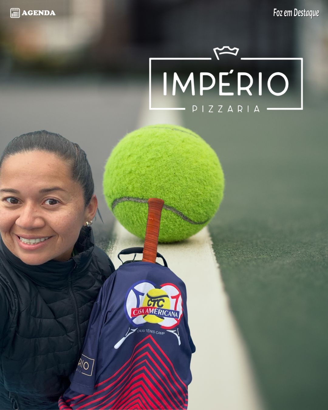 IMPÉRIO PIZZARIA PROMOVE O SEU PRIMEIRO OPEN DE TÊNIS OPEN DE TENIS IMPÉRIO PIZZARIA - DALZIRA SILVEIRA