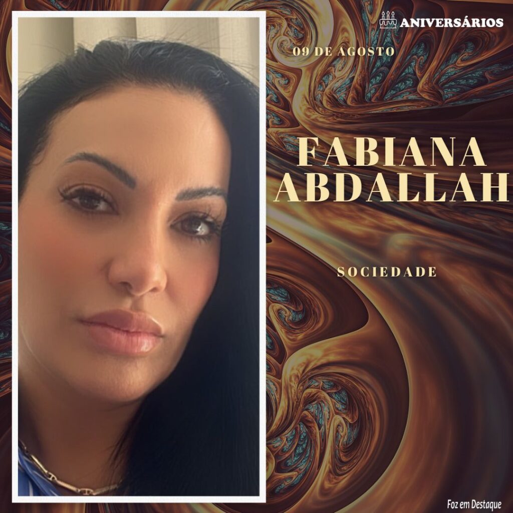 Fabiana Abdallah 09 de Agosto