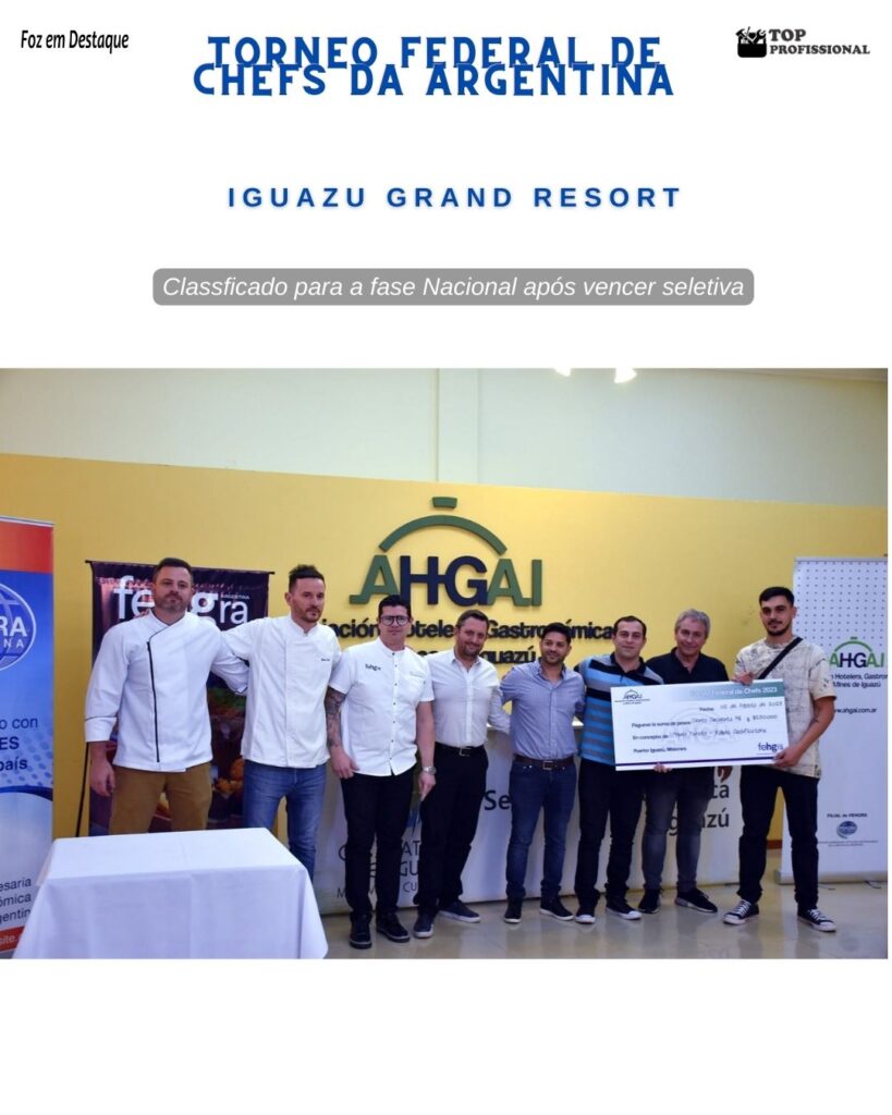 EL QUINCHO TORNEO FEDERAL CHEFS RESTAURANTE EM PUERTO IGUAZU EL QUINCHO DEL TIO QUERIDO - CHEF HERNAN DIAZ - IGUAZU GRAND HOTEL