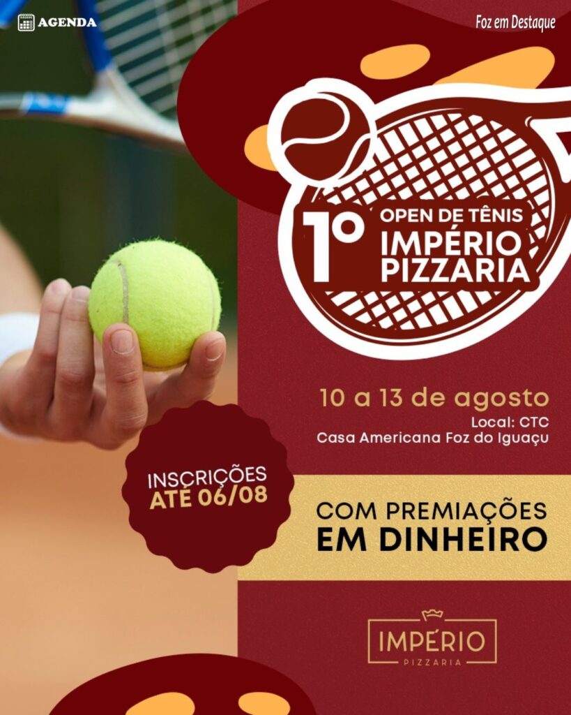 IMPÉRIO PIZZARIA OPEN TENIS - DALZIARA ARAUJO