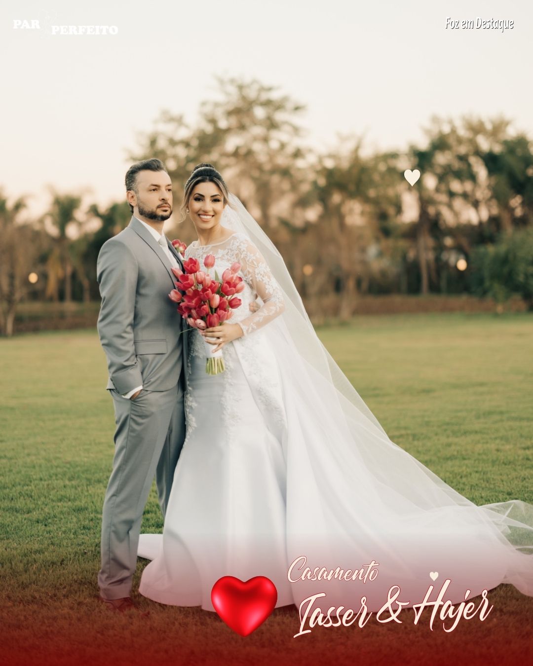 CASAMENTO DE IASSER & HAJER - Um conto de fadas bem verdeiro CASAMENTO DE IASSER & HAJER - Um conto de fadas bem verdeiro
