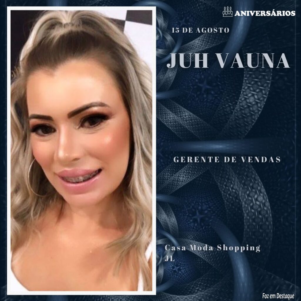 ANIVERSÁRIO DE JUH VAUNA