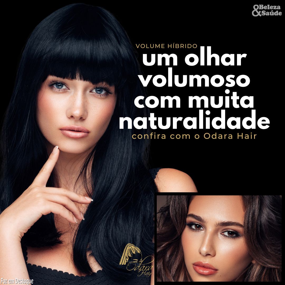 Volume Híbrido: um olhar volumoso com naturalidade bs-odara