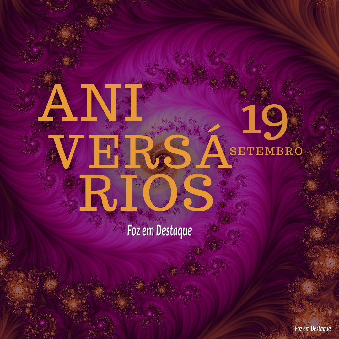 Aniversários 19 de Setembro 10