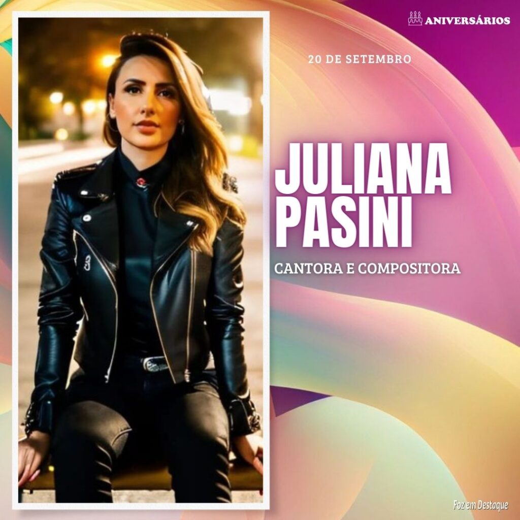 Juliana Pasini Aniversários 20 de Setembro