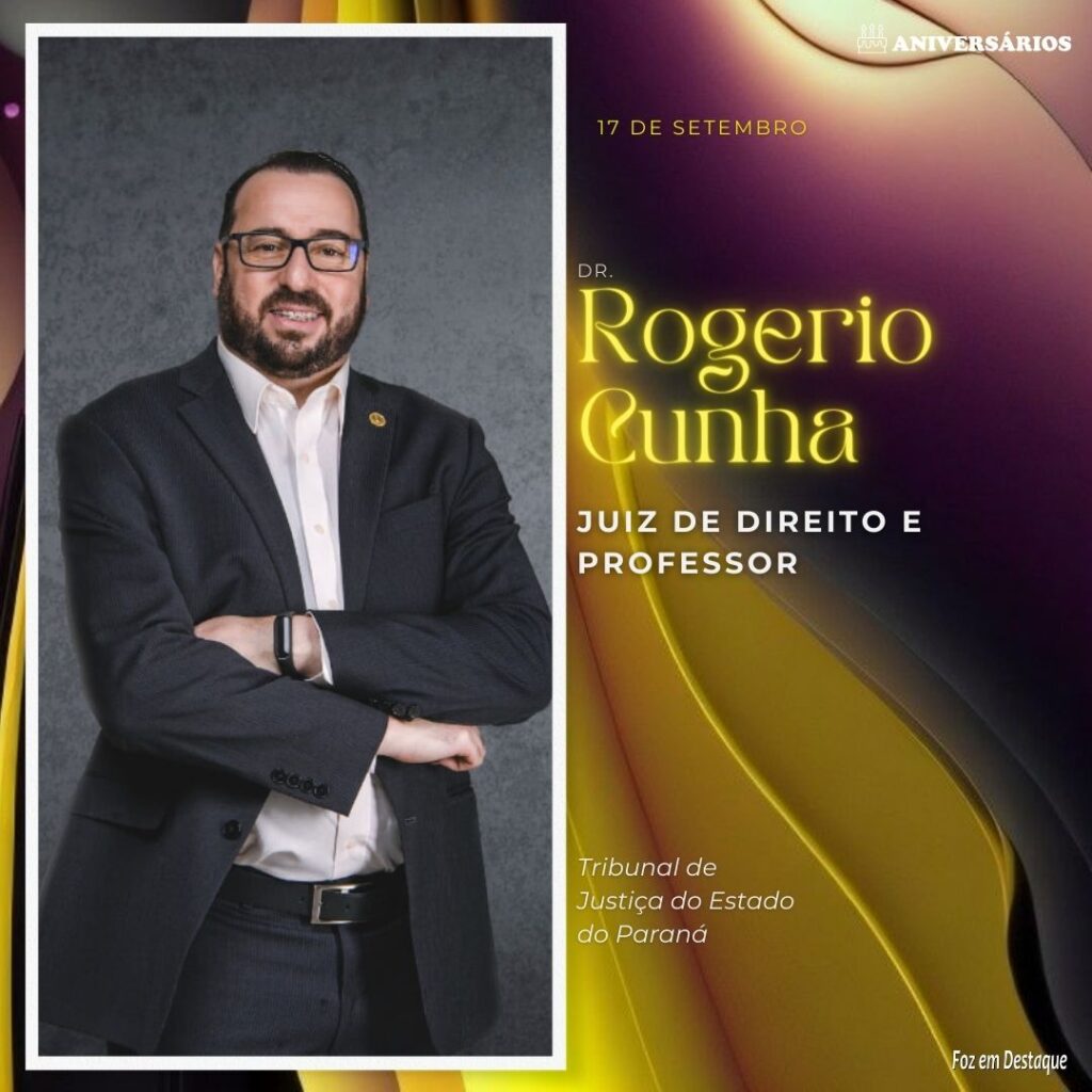 Dr. Rogério Cunha, Juiz e Provessor Universitário