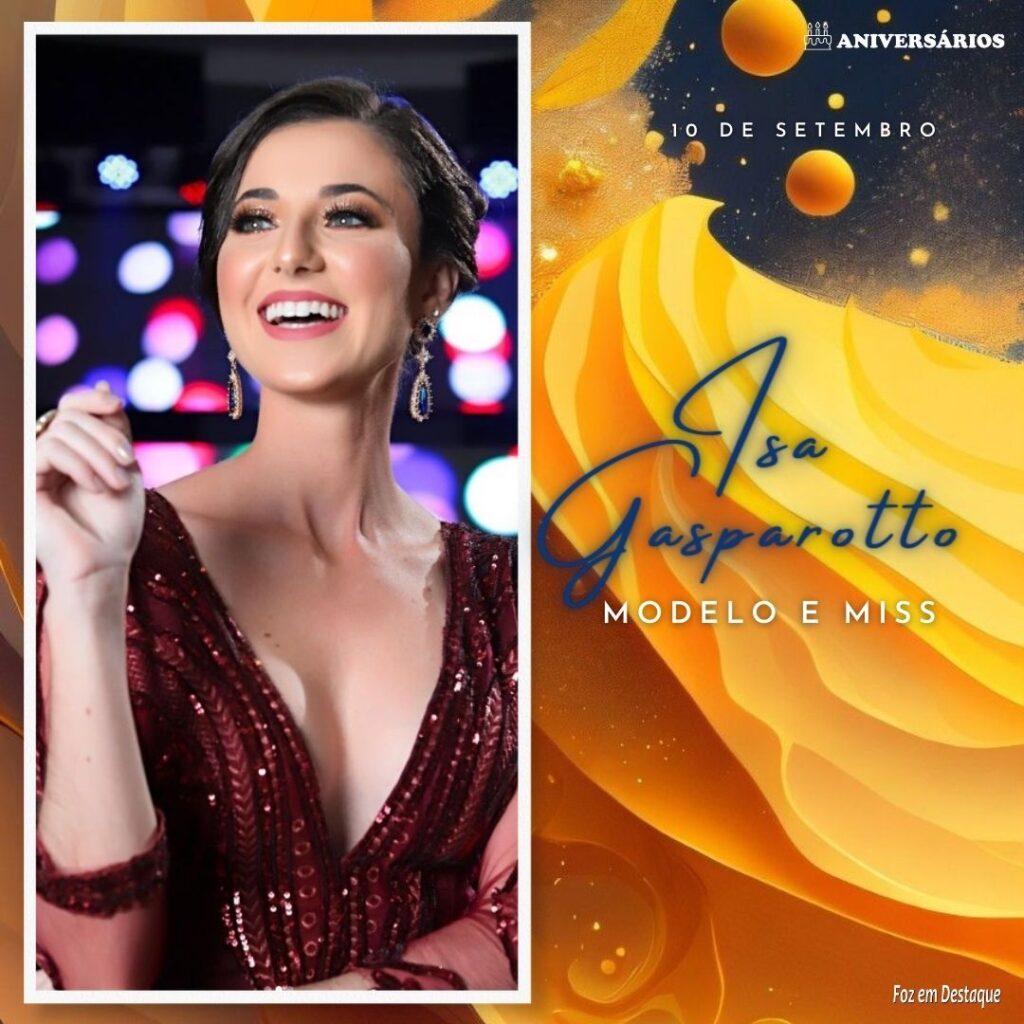 Isa Gasparotto Aniversários 10 de Setembro