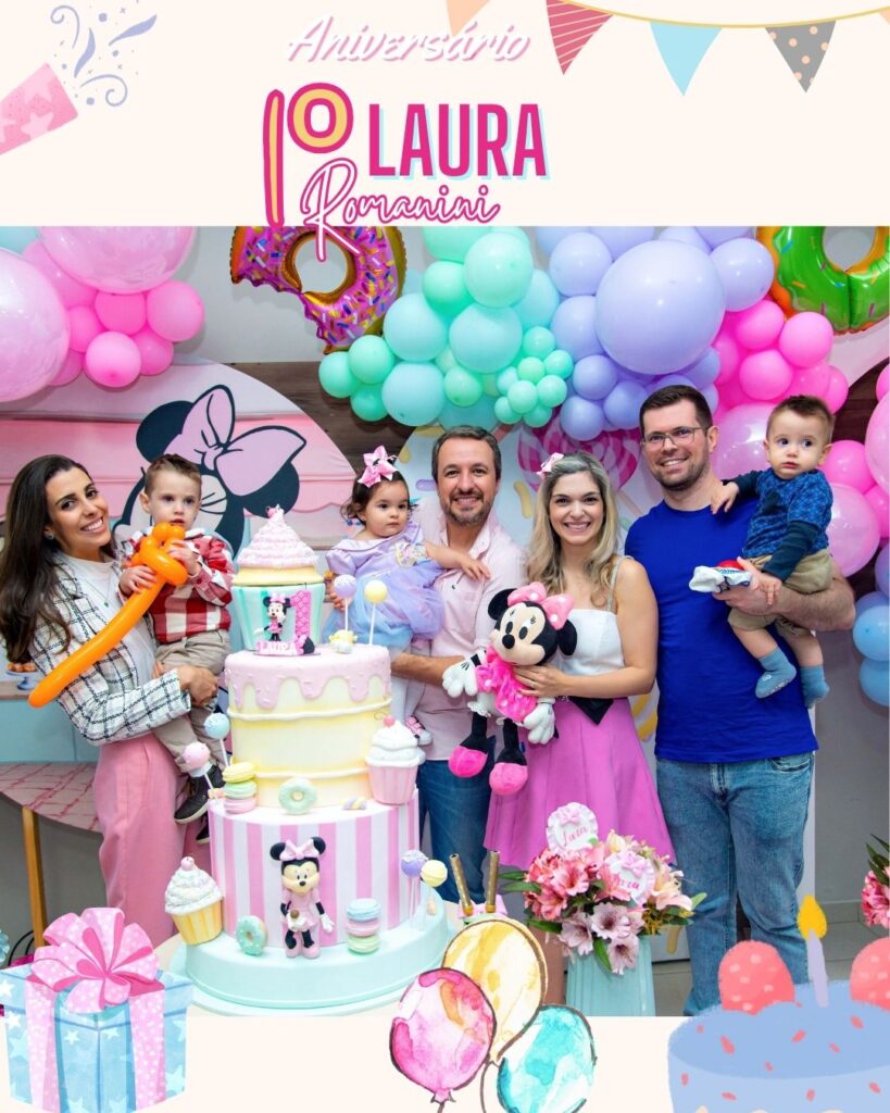 1º ANIVERSÁRIO DE LAURA ROMANINI 