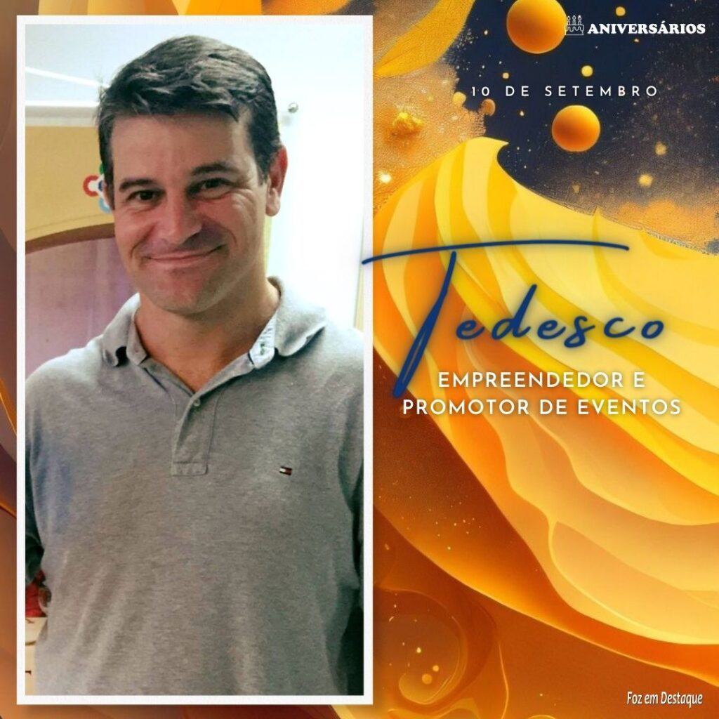 Tedesco Aniversários 10 de Setembro