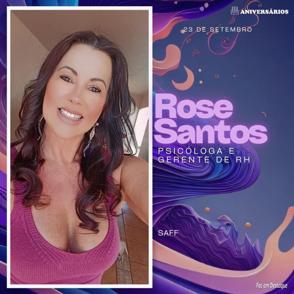 Rose Santos Aniversários 23 de Setembro