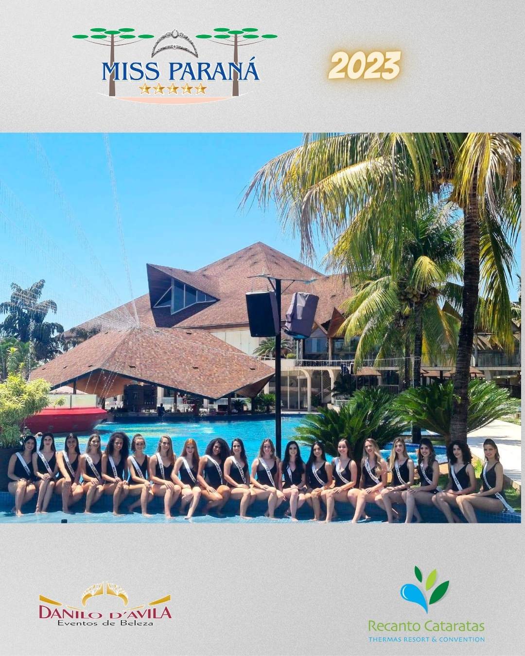 O Recanto Cataratas Termas Resort & Convention Center em Foz do Iguaçu será a sede do evento de beleza.