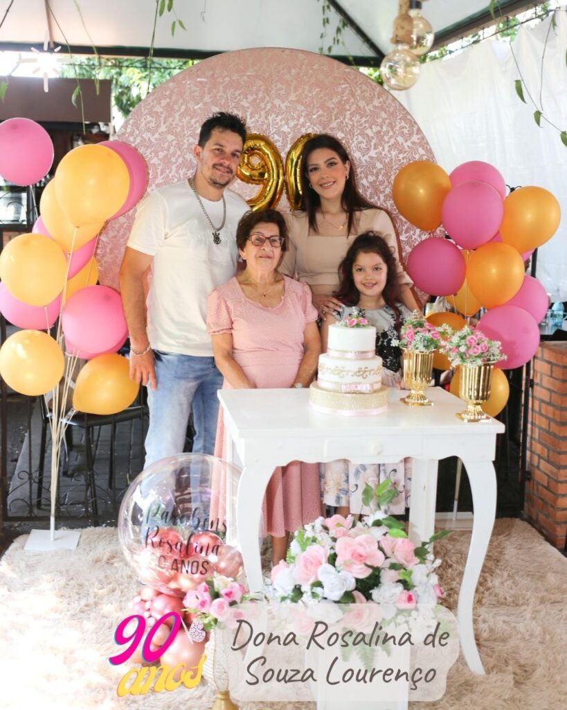 Aniversário Rosalina de Souza Lourenço