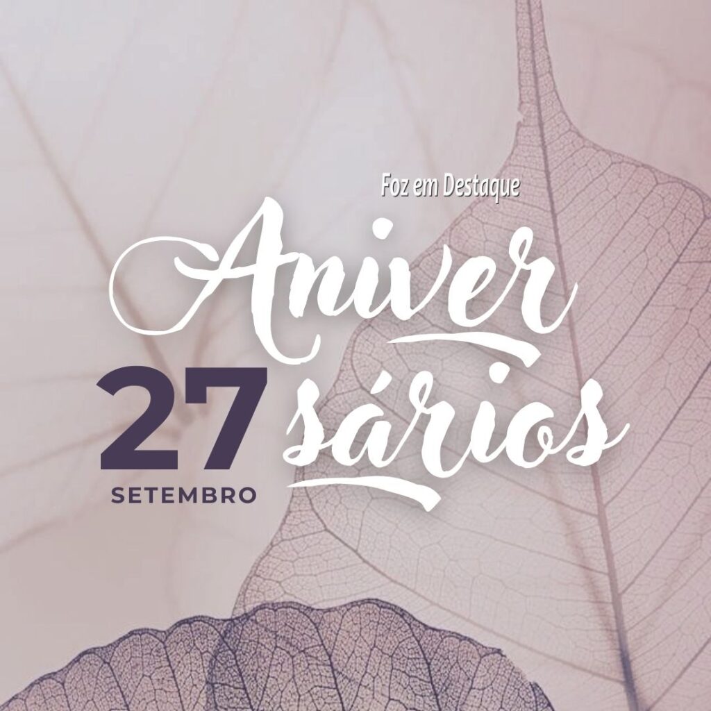 Aniversários 27 de Setembro