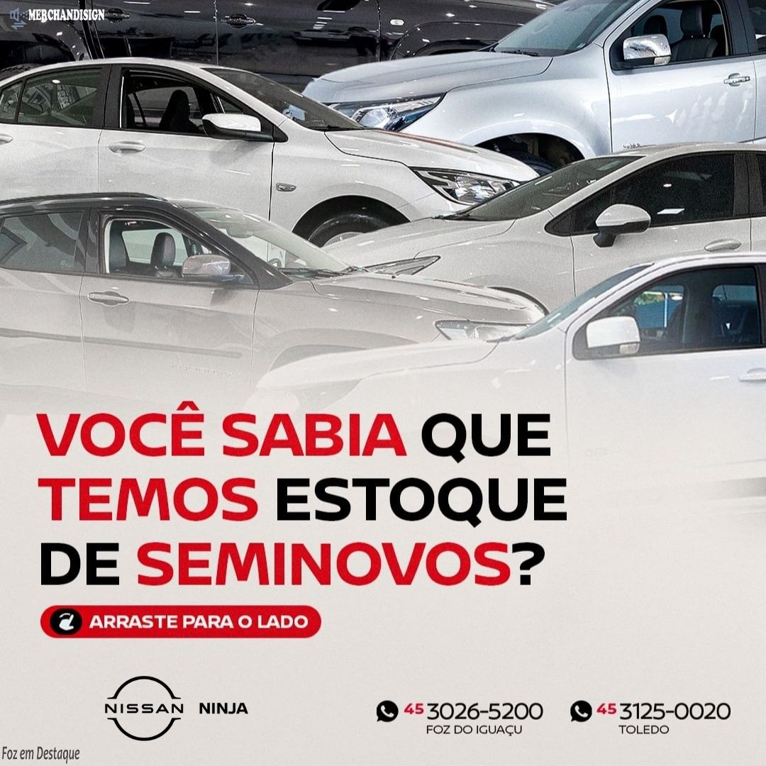 Estoque de Seminovos na Nissan Ninja merchan-nissan-1