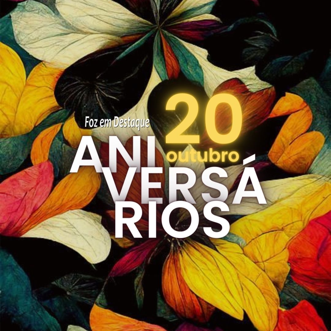 Aniversários 20 de Outubro 10-13