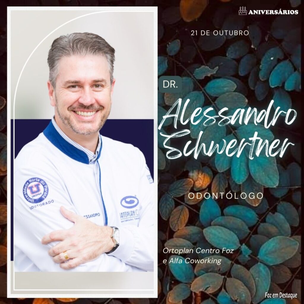 Alessandro Schwertner Aniversários 21 de Outubro