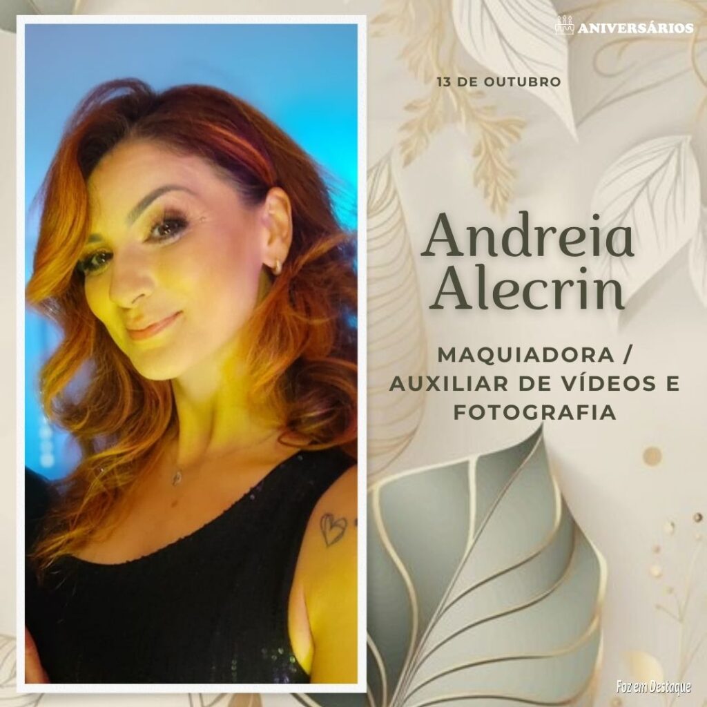 Andreia Alecrin 13 de Outubro