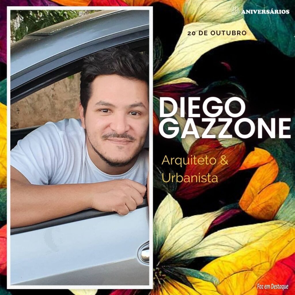 Diego Gazzone Aniversários 20 de Outubro